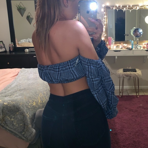 Plaid top - Picture 3 of 4